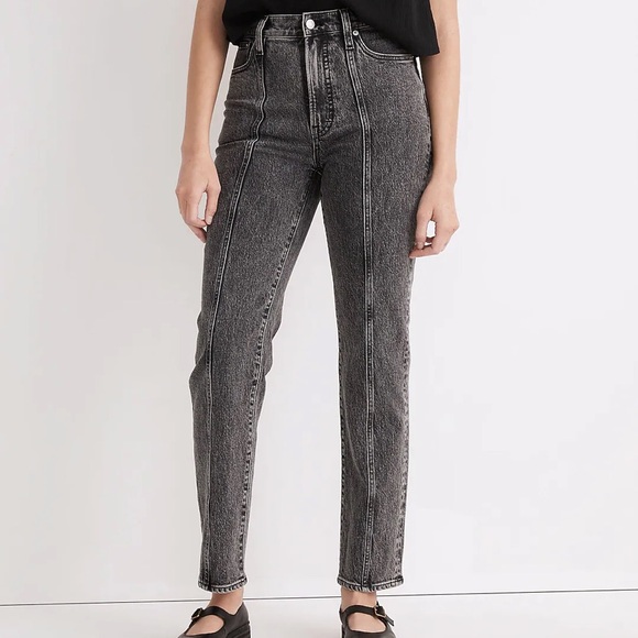 Madewell The Perfect Vintage Straight Jean in Meaford Wash Seam Edition - SZ 26 - Picture 2 of 9
